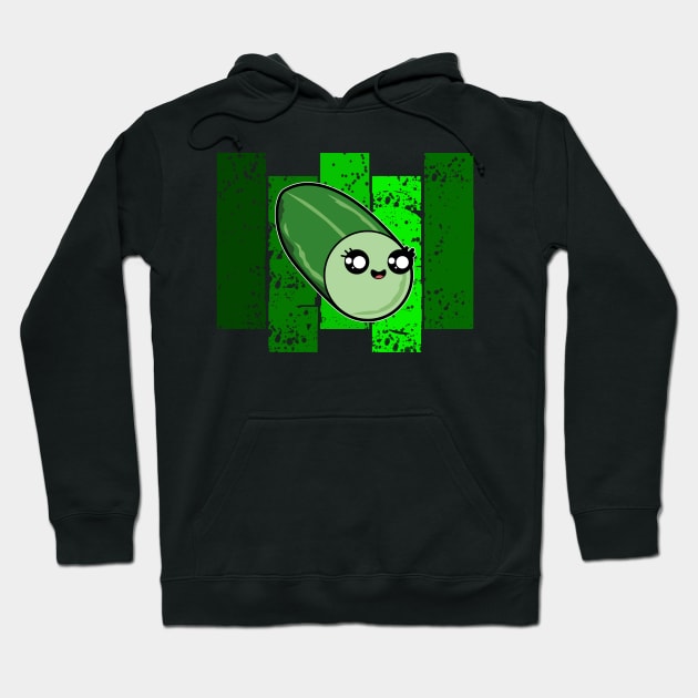 Retro Zucchini Hoodie by Imutobi